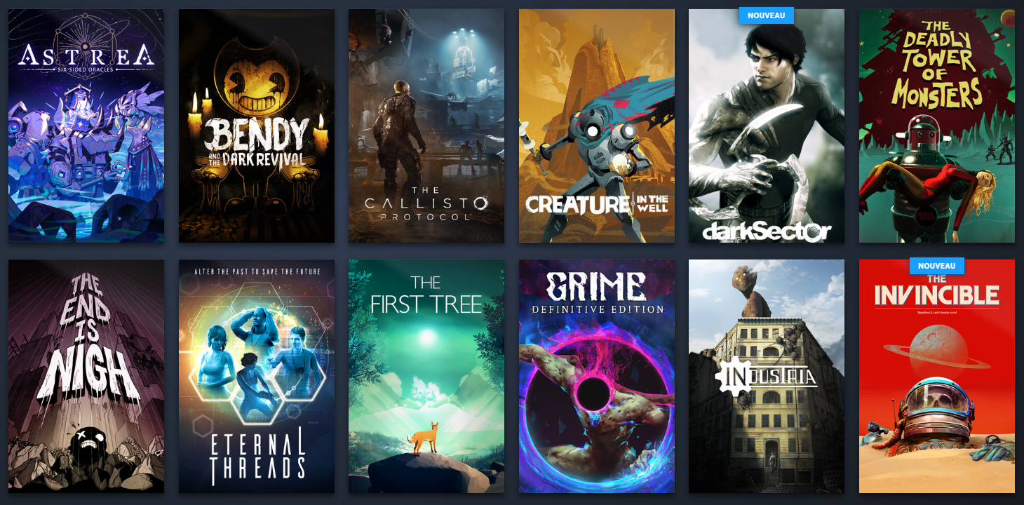 Backlog - Les jeux courts Partie 1