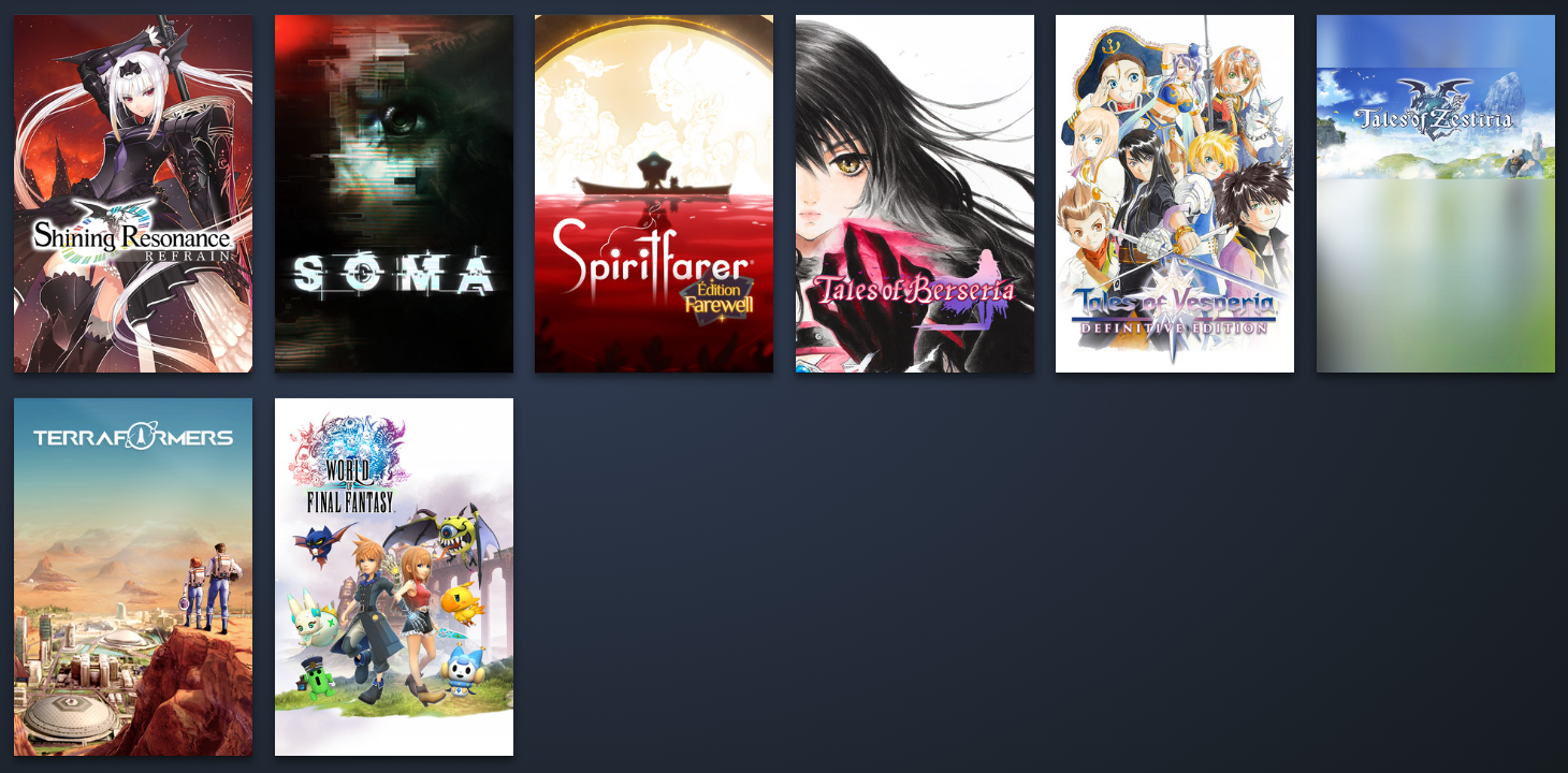 Backlog - Les jeux longs Partie 3