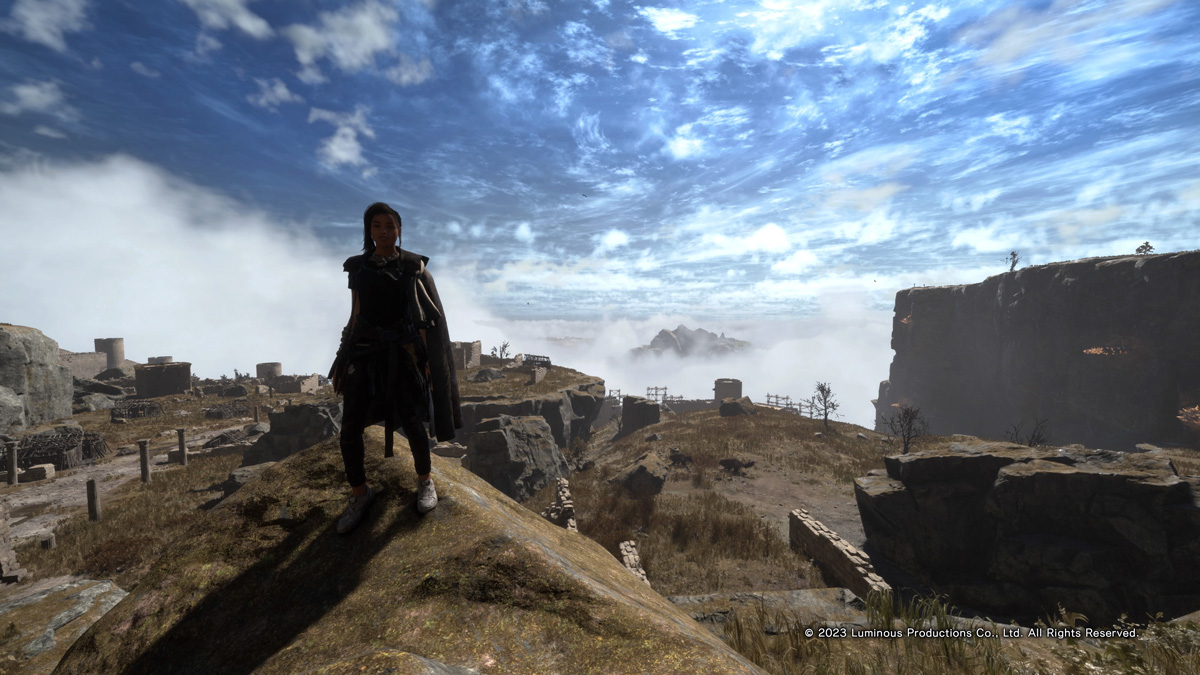 La brume engouffre ces terres désolées